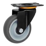 High Load Capacity 4 Inch TPR Caster for Rigid Industrial Applications 130kg