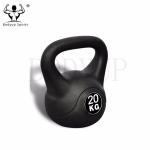PE And Cement Material Fitness Equipment Kettlebells With Sand Filled