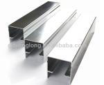 T5 T6 Temper Polish Aluminum Tubing Machining Parts For Doors And Windows