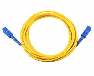 Quality Duplex Fiber Optic Patch Cord Single Mode Low Insertion Loss And Return Loss wholesale