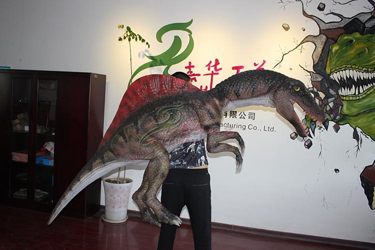 Manual Operation Lifelike Realistic Dinosaur Puppet For Adults CE ISO Certified