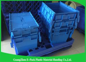 Quality Customized Nestable PP Plastic Attached Lid Containers Food Grade wholesale