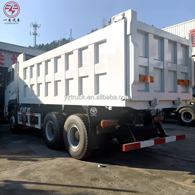 Dongfeng 350hp 6x4 10 wheel 30-40T Dump Truck Heavy Duty and Cab with Dual Sleepers