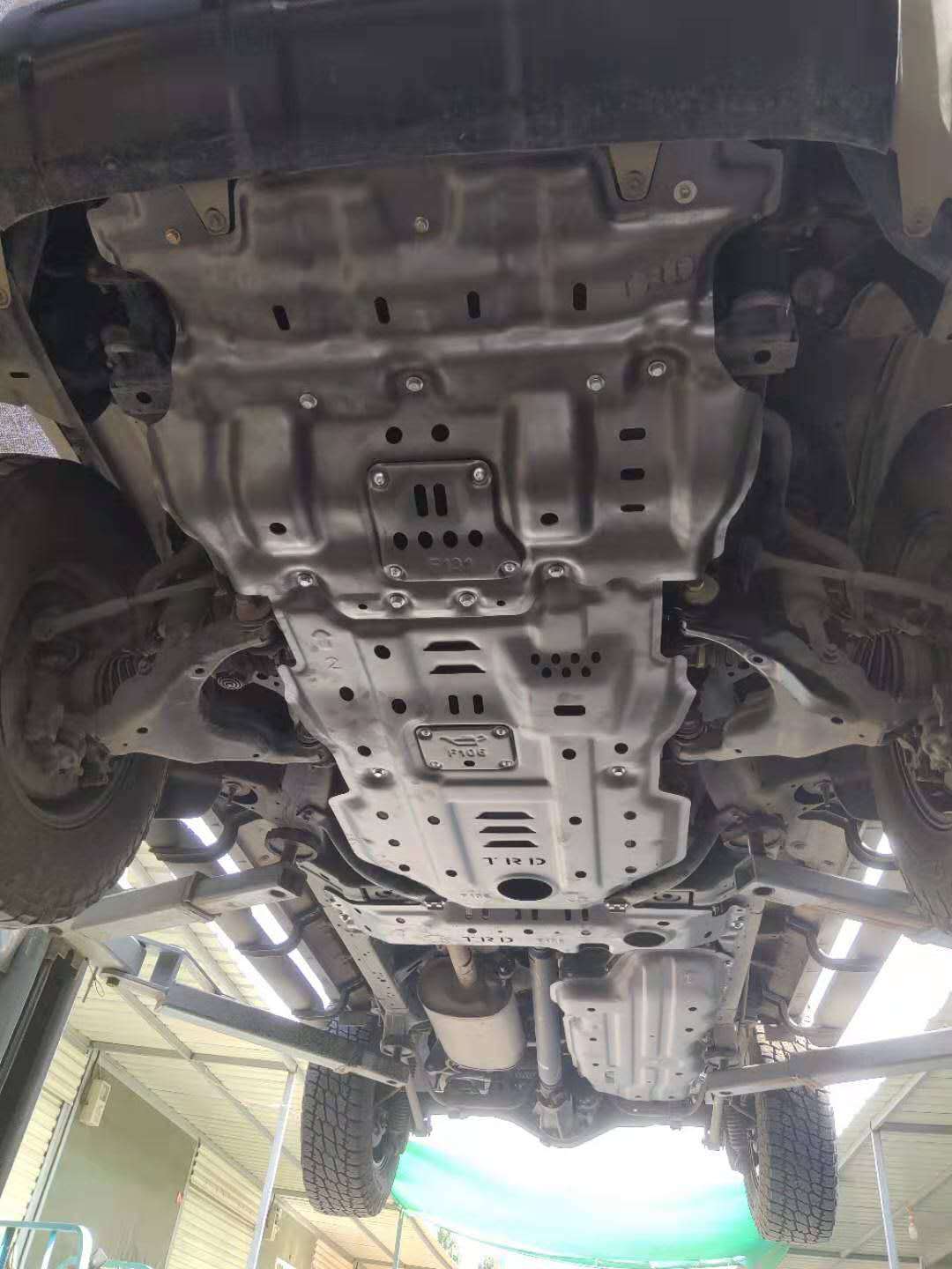 Powder Coated Plates for 2017 Toyota Tacoma Skid Plate Original Bolt-On Installation