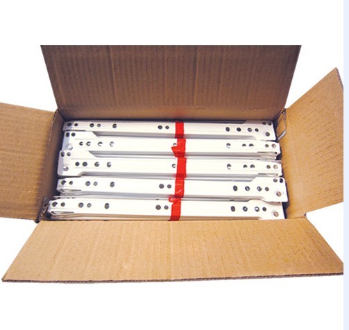 Ivory Color Bathroom Cabinet Hinges , Metal Box Drawer Slides Ce Certificate
