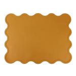 PBA Free Personalized Silicone Placemats , Dining Table Silicone Mat 30cm 40cm