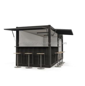 Quality Steel Detachable Modern Design Transportable Prefabricated Container House for Small Tavern Coffee Shop wholesale