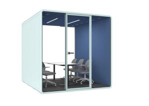 Quality New Office Building Materials Removable Office Pods Six-seater Business Conference Room Sleep Cabin wholesale