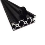 Black Anodized T Slot Aluminium Extrusion Profile ISO9001