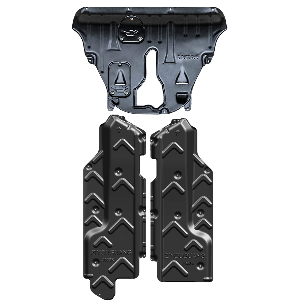Year 2015-2016 Jeep Cherokee Skid Plate Engine Guard Transmission Protection Armour