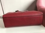 Women Handbag Designer Red Color Ladies Leather Tote Bag