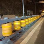 Roadway Safety Manufacturing PU Foam Rolling Guardrail with Anti-corrosion