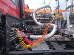 Oil Tank Trailer Fuel Delivery Truck Semi Trailer 45CBM Aluminium Alloy Thermal
