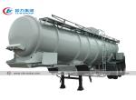3 Axle 19M3 21M3 V Type Concentrated Sulfuric Acid Transport Trailer