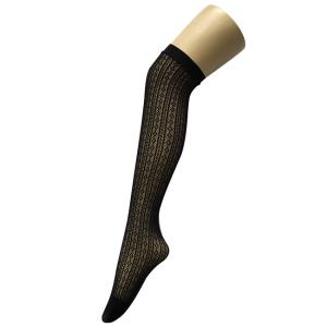 Quality Jacquard Mesh Sexy Fishnet Stockings / Knee Sock Tights Custom Logo wholesale