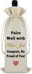 Wedding Wine Bag, Gift For Wedding Planning, Wedding Officiant, Wedding Host,