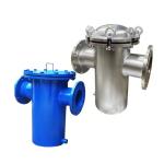 DN20/32/50/65/80/100/100/125/150/200 SS Flanged Basket Filter Strainer Housing