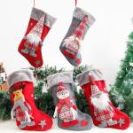 Christmas Stockings Unique 3D Gnomes Xmas Stockings Santa Claus Fireplace
