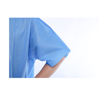 SMS Disposable Scrub Suits , Short Sleeve Scrubs Non sterile