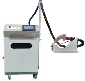 Quality Handheld 3mm Spot 2KW Fiber Laser Welder For Metal Stainless Steel Aluminum wholesale