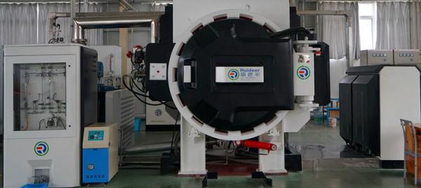 Compact Structure Silicon Carbide Furnace , Horizontal Vacuum Furnacelow Energy