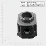 Versatile Aluminum Die Casting Automotive Communication Components