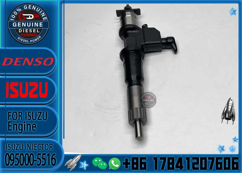 Diesel common rail fuel injector 095000-5511, 095000-5512, 095000-5515 for 6WG1 8976034152 8-97603415-2