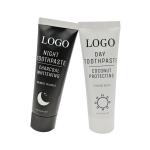Customized Herbal Teeth Whitening Toothpastes 90% Natural Organic Coconut Oil