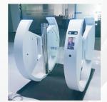 Face Recognition Barcode Scanner Turnstile Gate 35p/m Anti Pinch