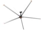 5m 16 Ft Ceiling Fan Lower Noise Pmsm HVLS Fan For Church And Stadium