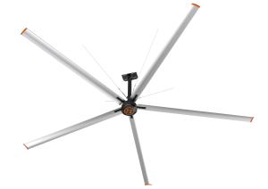Quality Three Phase 5 Blades High Volume Industrial Ceiling Fans For Mechanical Processing wholesale