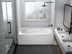 Corner Tub Freestanding Bath With Skirt JND-AT1582 Alkali Free Sanitary Grade