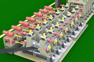 China 250x250mm High Precision Automatic Tube Mill Carbon Steel Automatic on sale