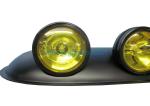 Yellow SUV Off-road Vehicle Jeep Roof Top Fog Light