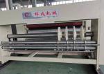 2 Color Flexo Printer Slotter Machine Chain Feeding Semi Automatic CE