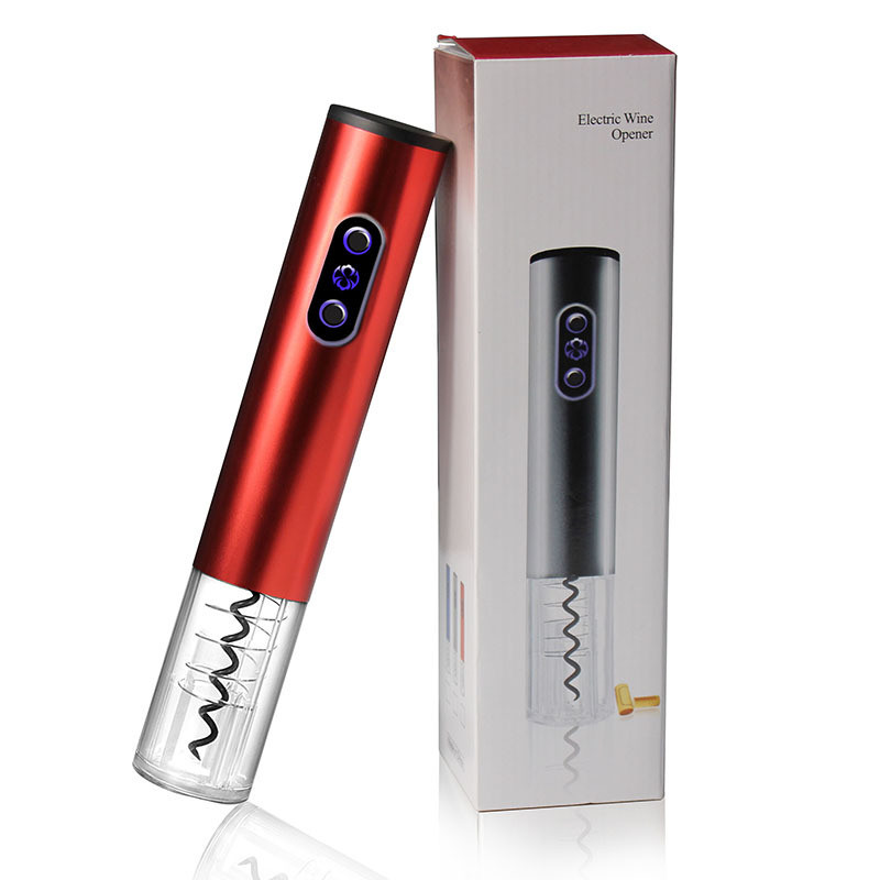 Electric bottle opener red wine dry electric bottle opener 9.5x9.5x28cm aluminum alloy