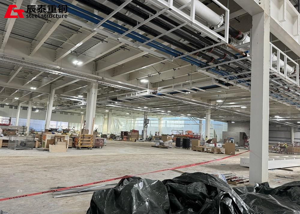 Prefabricated Steel Structure Workshop Building Customized Easy Assembly