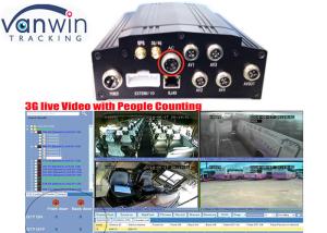 China Network HDD Storage Bus Mobile DVR Recorder Anti Vibration 4 CH on sale
