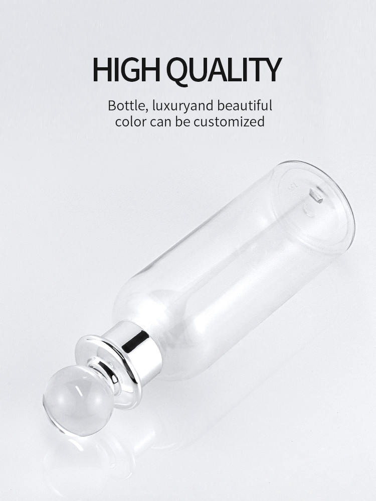 Customized Plastic Screw Cap Bottles Empty Pink Cosmetic Shampoo Packaging