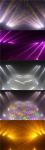 Two prisms 260W Beam Wash Stage Moving Head Light With Rich Colorful Effect