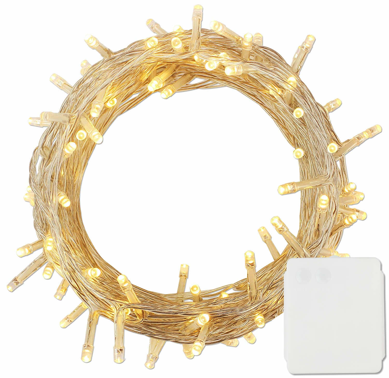 Halloween String 1.5V Battery Powered Remote Control Fairy Lights 30m