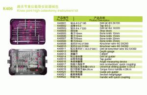 Quality Knee Joint High Osteotomy Instrument Kit wholesale