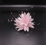 Pattern Dyed Goose Feather Flower Mount with Wire Accessory Customer's Choice