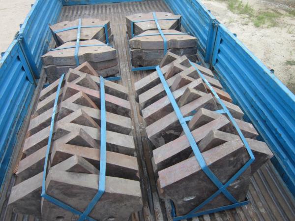 Higher Impact Value Ni Hard White Steel Mill Liners With Customised