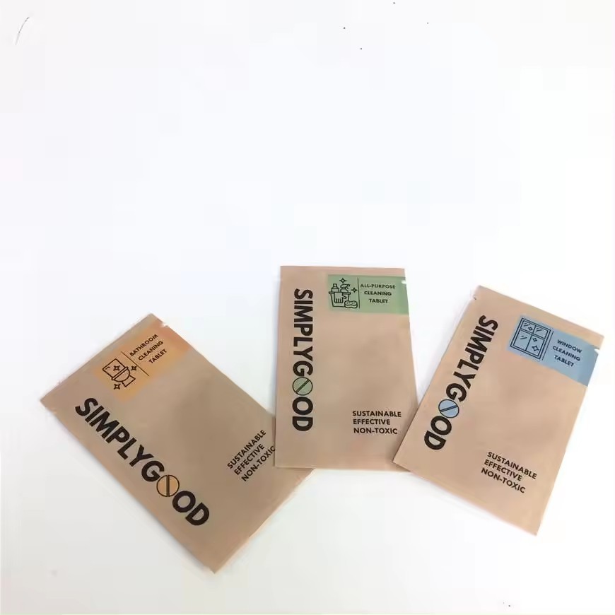 Basic And Economical BOPP Three Side Seal Pouch For Various Products