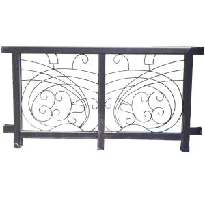 Quality Industrial Forged Wrought Iron Banister Rails Rod Custom For Stair wholesale