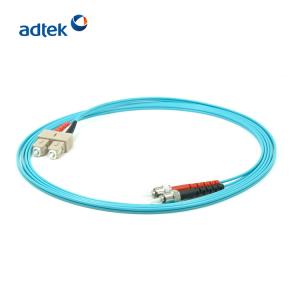 Quality PVC LSZH OFNP Multimode Fiber Patch Cord Optical Jumper Cable wholesale