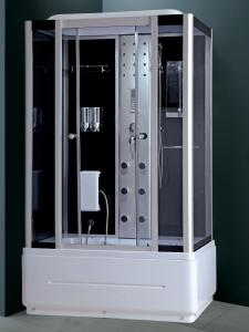 Quality Sliding Steam Shower Enclosure 1350mmx850mmx2150mm wholesale