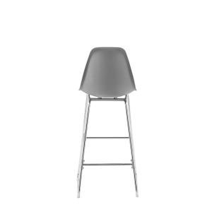 Quality European Bar Stool Chair Stainless Steel Leg Minimalist Coffee Bar Furniture wholesale