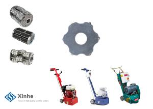 Quality Six Star Scarifier TCT Cutters for Multi Planers Scarifiers Machine 6 Tungsten Carbide Tips wholesale